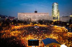 Na Slovaškem množični protesti proti proruski politiki premierja Fica