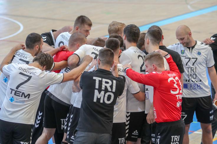 Trebanjci so slavili z golom razlike. | Foto: Dominik Pekeč/RK Trimo Trebnje