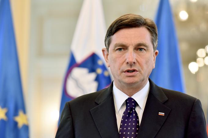 Borut Pahor je leta 2015 kot predsednik republike podpisal ukaz o pomilostitvi Čebuljevega delodajalca Bajrovića. | Foto: STA ,