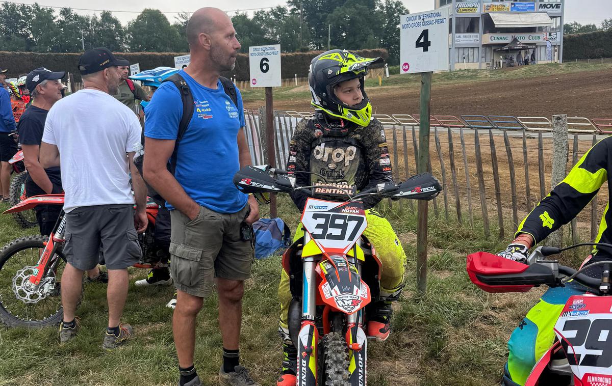 Alex Novak | Alex Novak s svojim trenerjem Nenadom Šipkom. | Foto AMX Racing Team