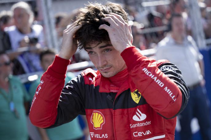 Charles Leclerc | "Ko si misliš, da si imel v Monaku že vso smolo tega sveta, izgubiš zavore v rascassu v enem najbolj ikoničnih zgodovinskih ferrarijev v formuli ena."   | Foto Reuters