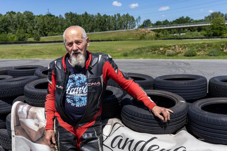 Ob motošportni karieri je imel ves čas redno službo. | Foto: Matej Podgoršek