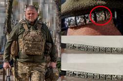 Svastika na zapestju vrhovnega šefa ukrajinske vojske?