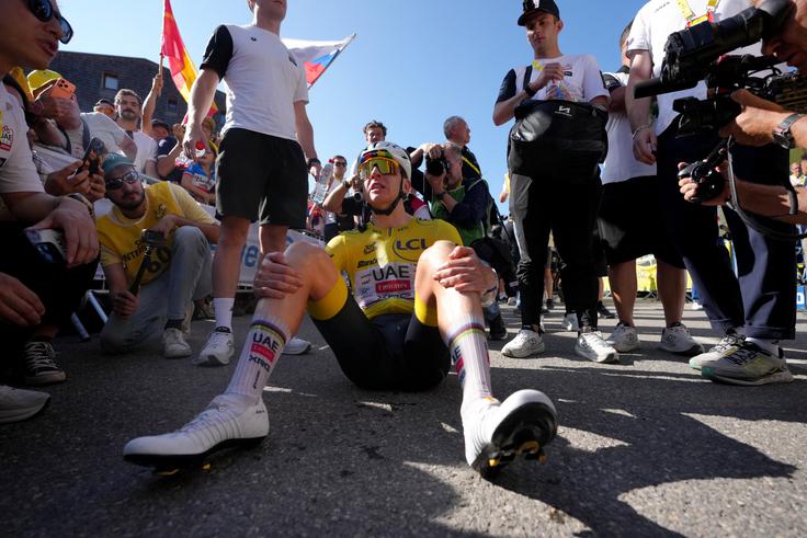 Tadej Pogačar, TdF26 | Foto: Reuters
