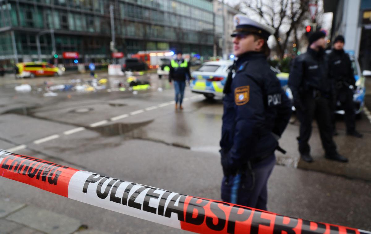 Munchen, incident, zapeljal v množico | Foto Reuters