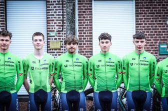 Na Paris–Roubaix Espoirs Eržen 21., Štajnar med mladinci 33.