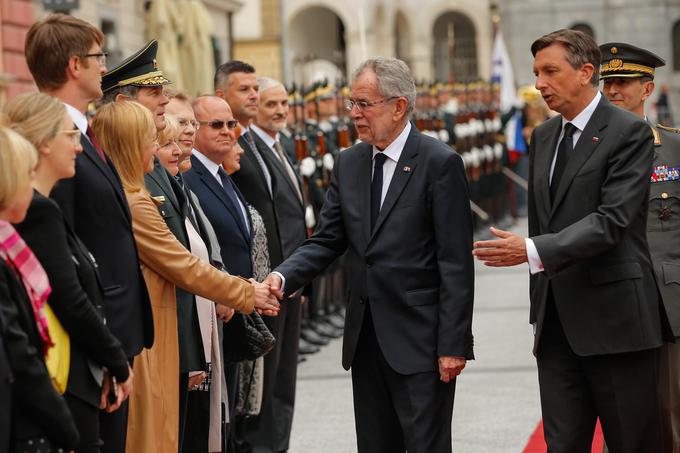 Po oceni avstrijskega predsednika gre pri osnutku deželne ustave za zelo dobro formulacijo, kar zadeva slovensko manjšino. | Foto: STA ,