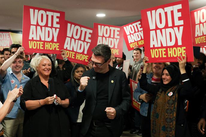 Andy Burnham | Volišča bodo danes odprta od 7. do 22. ure po lokalnem času (od 8. ure do polnoči po srednjeevropskem), rezultat pa naj bi bil znan v petek v zgodnjih jutranjih urah. | Foto Reuters