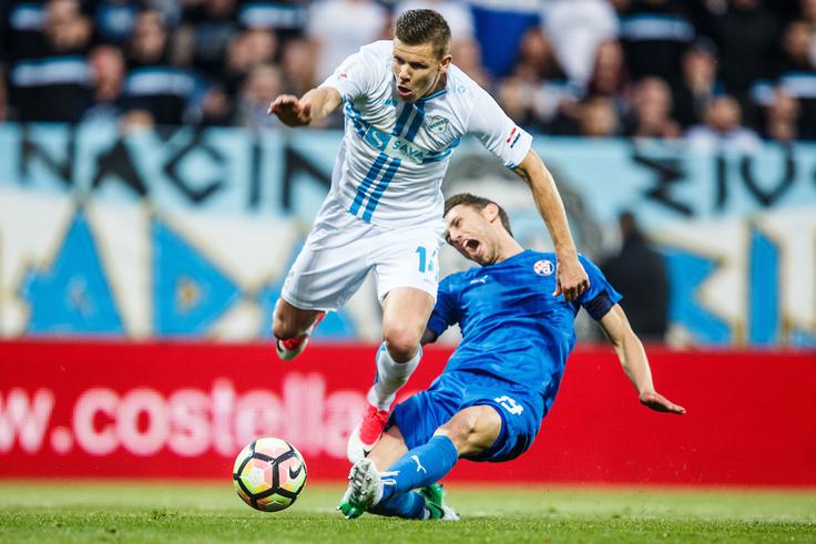 Roman Bezjak je s soigralci prekinil ne preveč uspešen niz gostovanj Rijeke v Koprivnici. | Foto: Grega Valančič/Sportida