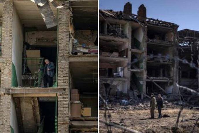 Vizar skladišče orožja, Ukrajina | Ukrajinski predsednik Volodimir Zelenski je v petkovem intervjuju za CNN dejal, da je v sedemtedenski ruski invaziji na Ukrajino umrlo od dva in pol do tri tisoč ukrajinskih vojakov, na desettisoče je ranjenih. | Foto posnetek zaslona/Twitter