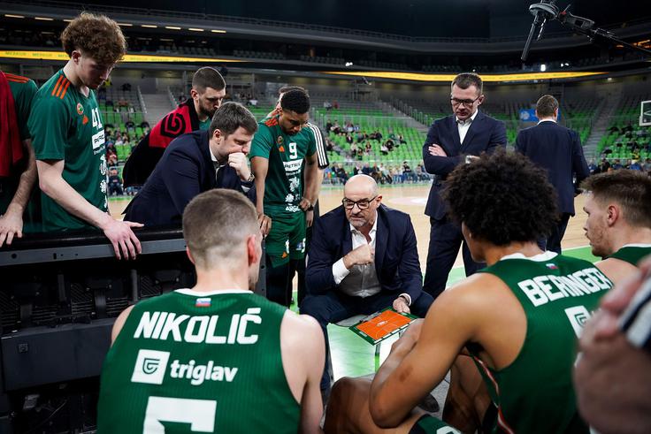 Cedevita Olimpija bo v 26. krogu 6. aprila gostovala pri Spartaku v Subotici, v Stožice pa se bo vrnila čez 14 dni proti Ciboni. | Foto: Filip Barbalić