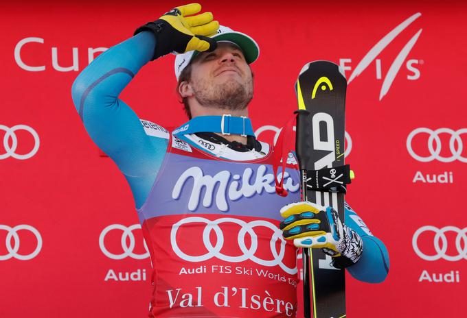 Kjetil Jansrud je v Val d`Iseru po petkovi zmagi v superveleslalomu dosegel zmago še v smuku. | Foto: Reuters