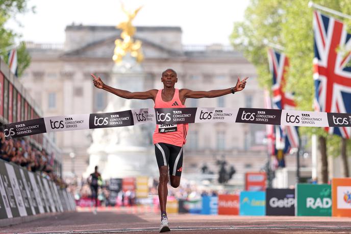Sebastian Sawe, London 2026 | Sebastian Sawe je v nedeljo v Londonu spisal zgodovino. | Foto Guliverimage
