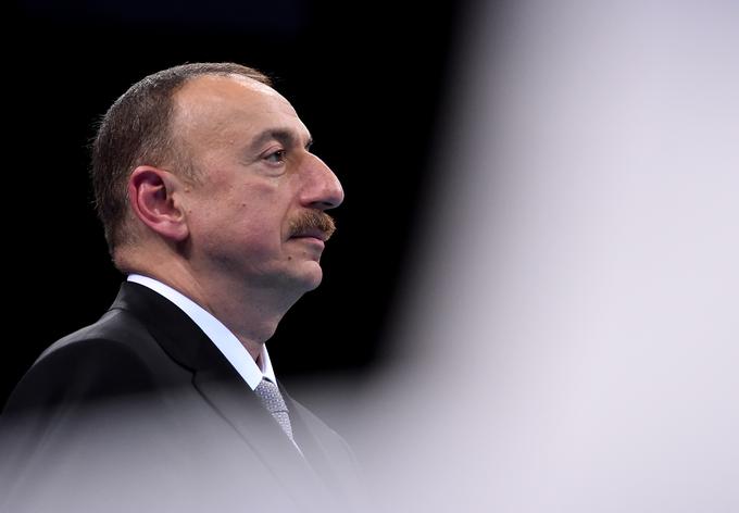 Ilham Aliyev v Azerbajdžanu uživa veliko podporo. | Foto: Reuters