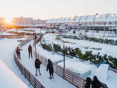 Romantično valentinovo v ALEJI – cvetlična razstava, kulinarika in drsanje