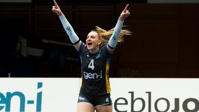 GEN-I Volley odpihnil Calcit, v polfinale poleg Novogoričank še Mariborčanke