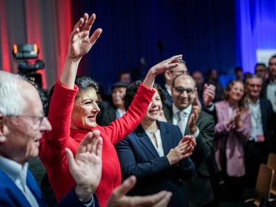 Stranka Sahre Wagenknecht na prvem kongresu