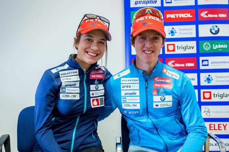 Urška Poje Miha Dovžan Urška Poje bo edina slovenska tekmovalka v prihajajoči sezoni svetovnega pokala, njena reprezentančna kolegica Anja Eržen je vrgla puško v koruzo. Potencial Mihe Dovžana še odkrivajo. | Foto: Žiga Zupan/Sportida