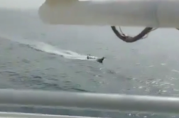 Hutiji prvič uspešno izvedli napad s čolnom brez posadke #video