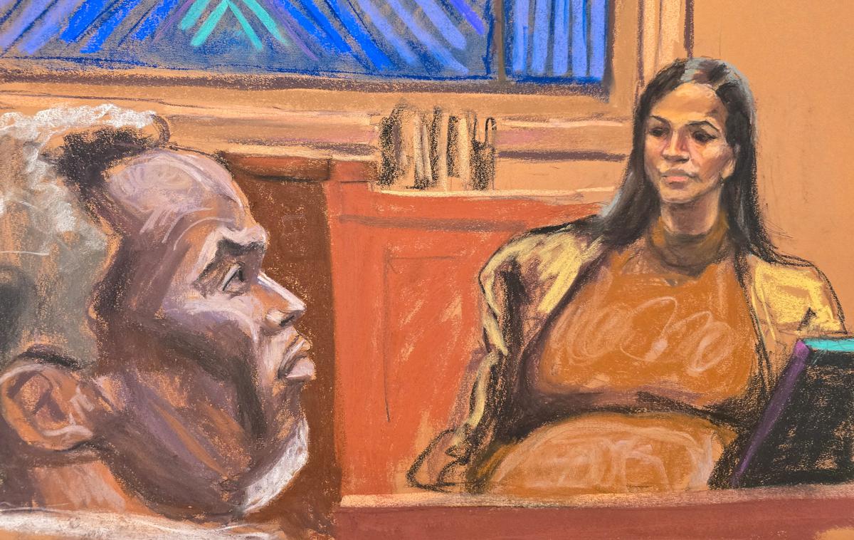 Casandra "Cassie" Ventura | "Želela sem biti ob Seanu iz istih razlogov kot vsi drugi v tistem času. Bil je vznemirljiv, zabaven fant, ki je imel v rokah tudi mojo kariero," je na sodišču dejala 38-letna Ventura. | Foto Reuters