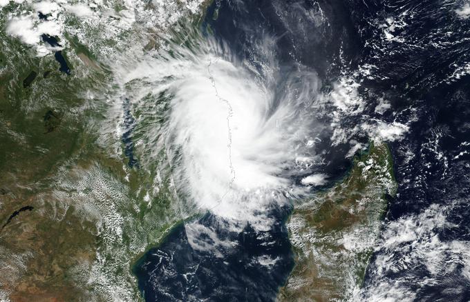 Ciklon Kenneth je v Mozambiku najprej dosegel pokrajino Cabo Delgado na severu države, kjer še vedno dežuje. | Foto: Reuters