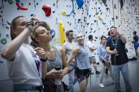 Janja Garnbret Plezalni center Slovenska Bistrica