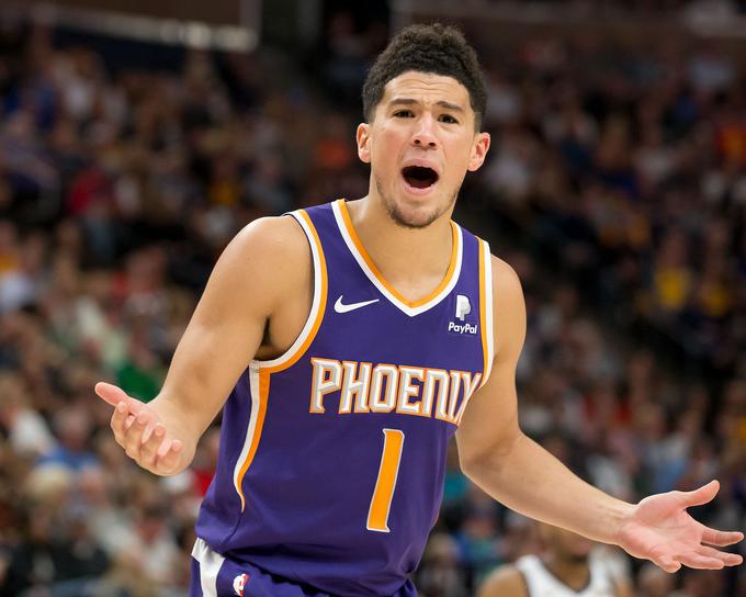 Devin Booker je za Phoenix Suns dosegel 40 točk. | Foto: Reuters