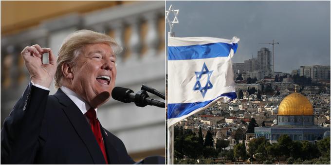 Prejšnji predsedniki so podpisovali polletne odloke o selitvi veleposlaništva iz Tel Aviva v Jeruzalem,  Trump pa je to tradicijo končal. | Foto: Reuters