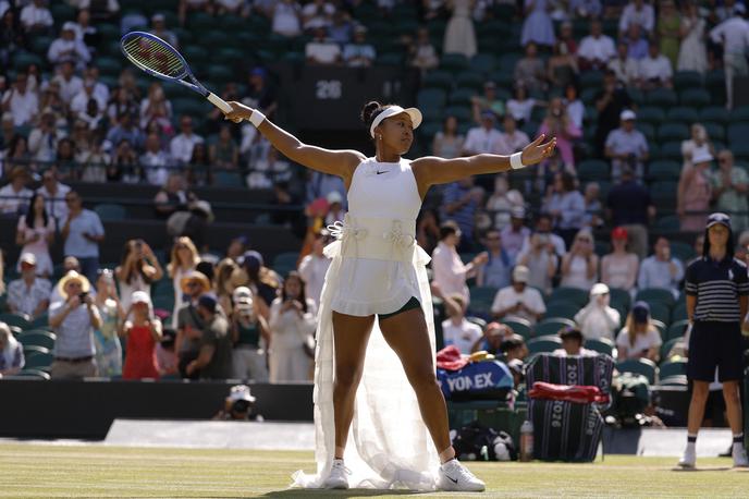 Naomi Osaka | Naomi Osaka je svoj wimbledonski pohod končala v četrtfinalu. | Foto Reuters