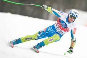 Nesreča Klineta med preizkusom smuči