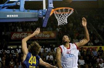 CSKA in Barcelona suvereno zmagala