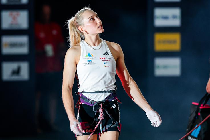 Janja Garnbret, Koper | Foto: Aleš Fevžer