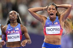 Brittany Brown olimpijska revanša na mitingu v New Yorku