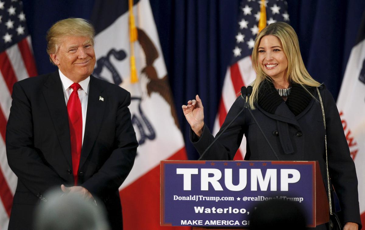 Donald in Ivanka Trump | Foto Reuters