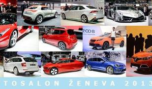 Avtosalon Ženeva 2013 - glavne zvezde