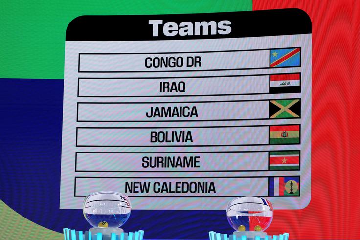 Le dve izmed omenjenih šest reprezentanc si bosta v dodatnih medcelinskih kvalifikacijah priigrali nastop na SP 2026.  | Foto: Reuters