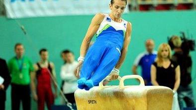 Sašo Bertoncelj osmi na gimnastičnem SP