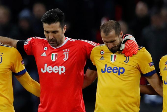 Gianluigi Buffon in Giorgio Chiellini sta ostala brez priljubljenega soigralca v reprezentanci. | Foto: Reuters