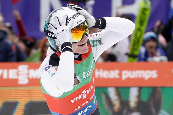 Planica 2025 z rekordno gledanostjo na TV Slovenija, vrhunec gledanosti dosegel rekord Domna Prevca