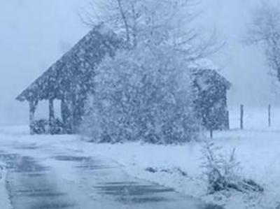 Ponekod po Sloveniji sneži, ponekod dežuje, temperature okrog ledišča