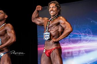 Sin Arnolda Schwarzeneggerja prvič zmagal v bodybuildingu