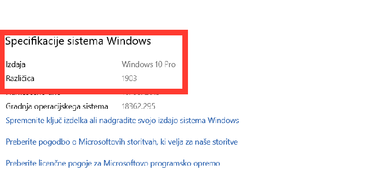 Windows 10 | Foto: Matic Tomšič / Posnetek zaslona