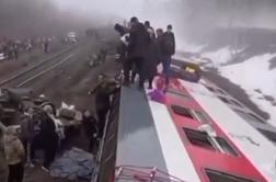 V Rusiji iztiril potniški vlak