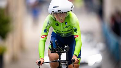 Maruša Tereza Šerkezi ob debiju na cestnem EP do šestega mesta