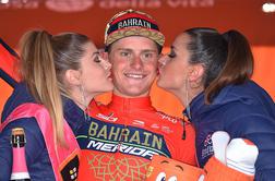 Bahrain-Merida na dirki Po Sloveniji s petimi Slovenci, tudi lastnikom etapne zmage na Giru