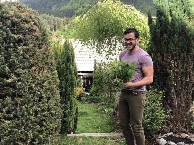 Po izobrazbi je sicer kemik, obožuje rastline in z njimi osvaja tudi Instagram. Tam ima že več kot 43 tisoč sledilcev. | Foto: Osebni arhiv