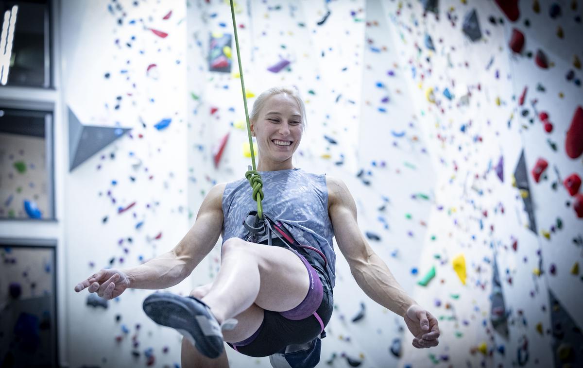 Janja Garnbret Plezalni center Slovenska Bistrica | Janja Garnbret bo prvo ime slovenske reprezentance tudi na SP v Južni Koreji. | Foto Ana Kovač