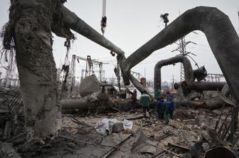 Rusija tolče po ukrajinski energetski infrastrukturi