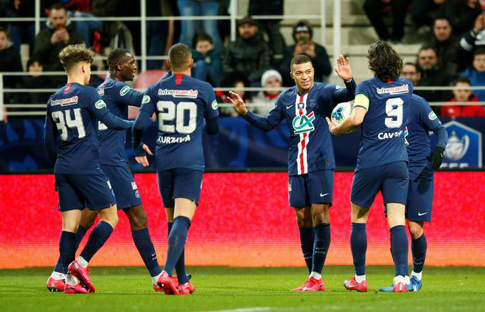 Bo PSG ostal brez tretjega zaporednega, in skupno devetega, naslova francoskega prvaka? | Foto: Reuters