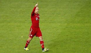 Robben v sredo ni treniral